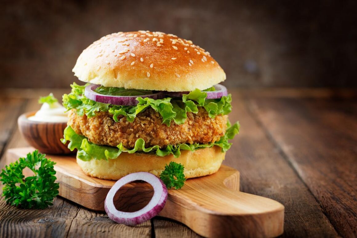 Crispy Chicken Burger Crispy Chicken Burger